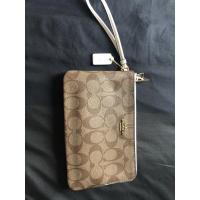 ราคา กระเป๋า Coach คล้องมือ 2 ซิปแท้ ไซต์ L (3445372067)