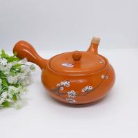 ราคา Lot.311กาน้ำชาญี่ปุ่น กาดินเผา~ลายดอกไม้ กาโบราณ~งานดินเผา #สินค้าใหม่ (21159339532)