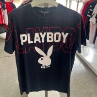 ราคา เสื้อยืดเพลย์บอย พร้อมส่ง โลโก้งานสกรีนและงานปัก เนื้อผ้าคอตตอนแท้ งานป้ายห้อยถูกใจวัยรุ่นทั้งชายและหญิง (24106711832)