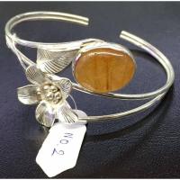 ราคา กำไลเงินแท้ 92.5 % ประดับไหมทอง (9405613555)