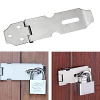 ราคา [laiyanist] 2 ชิ้นกุญแจ Hasp ล็อคเข็มกลัดประตู 90 องศามุมขวา Shed Gate Latch ครัวเรือน Burglar-proof Bolt หัวเข็มขัดประตูพร้อมสกรูยึด (44503794780)