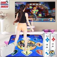 ราคา แผ่นเต้นออกกำลังกาย แผ่นเต้นต่อทีวี มี 58 เกม เต้นเดี่ยว ไร้สาย จอย 2 อัน มีเก็บเงินปลายทาง (4027437)