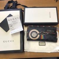 ราคา กระเป๋าสตางค์ gucci supreme gg zip around wallet (6540798830)