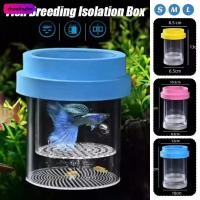 ราคา ZHOULINGHO กล่องฟักลอย, กุ้ง Guppy ตาข่ายพลาสติก Aquarium Breeder กล่อง, ห้องเพาะพันธุ์โปร่งใสฟังก์ชั่นแยกถังปลา Incubator สําหรับ Aquarium Breeder (47704647276)