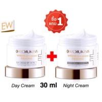ราคา ( ซื้อ 1 แถม 1 )Rojukiss Wrinkle-Poreless Firming Day+Night Cream 30 ml.x2ขวด (1460780959)