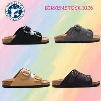 ราคา ของแท้100%Birkenstock Arizona หนังวัวแท้ หนังนิ่ม สำหรับผู้ชายและผู้หญิง (49150202929)