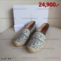 ราคา [พร้อมส่ง]: New!! Dior Espadrilles ‼️ก่อนกดสั่งรบกวนทักมาเช็คสต๊อคก่อนนะคะ‼️ (43356305207)