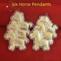 ราคา BRUCE Golden Horse Accessories, Creative Year of Horse Gold Pony พวงกุญแจอุปกรณ์เสริม, การ์ตูนน่ารักตุ๊กตา Mascot สไตล์จีนม้า DIY จี้อุปกรณ์เสริมพวงกุญแจ (52005392482)