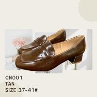 ราคา CSB รุ่น ON001 รองเท้าผู้หญิงแฟชั่นหนัง PU ส้นสูง หน้าเท้าเรียว พื้นนุ่มมาก ใส่ได้ทุกโอกาส (42859495607)