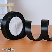 ราคา ริบบิ้นผ้าซาตินสีดำ - ตกแต่งงานฝีมือ - Silent Elegance (48450297219)