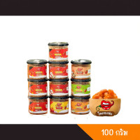 ราคา โคตรแซ่บ น้ำพริกหมูกระจก น้ำพริกน้ำย้อย น้ำพริกหนังไก่กรอบ 100 กรัม (43863520286)