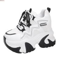 ราคา รองเท้าผ้าใบ ส้นสูง 11 ซม. ระบายอากาศ แฟชั่นสําหรับผู้หญิง 2023 (51454022399)