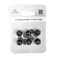 ราคา SoundMAGIC จุกหูฟัง Silicone Eartips รุ่น For Sport ขนาดใหญ่ (สีดำ) (820913122)