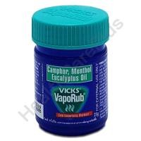 ราคา Vicks Vaporub วิคส์ วาเปอรับ 5 กรัม / 10 กรัม / 25 กรัม (13150352724)