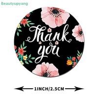 ราคา [Beautyupyang] 500 ชิ้น 1 นิ้วดอกไม้โรแมนติกขอบคุณ Stiers ม้วนสําหรับซองจดหมายกล่องเครื่องประดับงานแต่งงานเครื่องเขียนซีล Stier ของขวัญ Lable (49505173433)