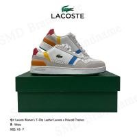 ราคา Lacoste รองเท้าผ้าใบ รุ่น Lacoste Women's T-Clip Leather Lacoste x Polaroid Trainers Code: 7-41SFA0117082 (13499719863)