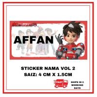 ราคา สติ๊กเกอร์ชื่อการ์ตูนสติ๊กเกอร์เครื่องเขียนอุปกรณ์การเรียนกระเป๋าอนุบาล เมชามาโตะ ขวดนมเครื่องเขียนกล่องดินสอ (46050039227)