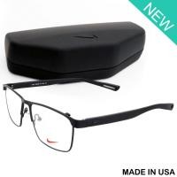 ราคา Nike แว่นตา รุ่น 4331 C-1 สีดำ กรอบเต็ม ขาข้อต่อ วัสดุ สแตนเลส สตีล Eyewear Top Glasses Made in USA (3578548567)