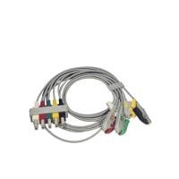ราคา 030 - สาย ECG 5 lead wire probe Clip IEC for Philips EKG Cable Compatible (40951331277)