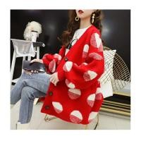 ราคา เสื้อคลุมไหมพรมเเขนยาวลายจุด (7261806273)