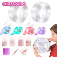 ราคา CHAYUMDA เทปลูกโป่งฟอง, เทปนาโนสองหน้าอเนกประสงค์, DIY Super Elastic Craft Blowing Bubble Tape ทําด้วยมือ (48903700521)