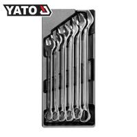 ราคา (มีใบกำกับภาษี) YATO YT-5532 ชุดถาดเครื่องมือ ชุดประแจแหวนข้างปากตาย (22 – 32 mm) (22541789594)