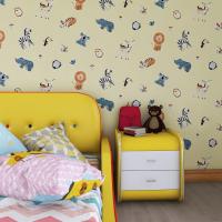 ราคา วอลเปเปอร์ติดผนังลายการ์ตูน เหมาะสำหรับห้องนอน ห้องนั่งเล่น ตกแต่งห้องเด็ก (12436791695)
