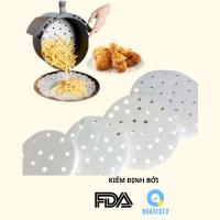 ราคา กระดาษซับหม้อทอดไร้น้ํามันรูกลมเรียบรูกลมรูสี่เหลี่ยมไม่เจาะรูเพื่อพอดีกับกระดาษไขแม่พิมพ์เค้ก (24427858921)