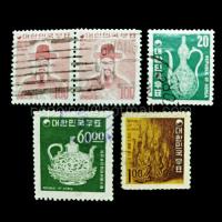 ราคา แสตมป์เก่า เกาหลีใต้ (Republic of Korea) คละชุด 6 ดวง (ใช้แล้ว) (49704216233)