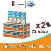 ราคา [ ส่งฟรี ] โฟร์โมสต์ นมโคสดแท้ 100% UHT รสจืด 180 มล. (72กล่อง / 2ลัง) FOREMOST : นมยกลัง BABY HORIZON SHOP (18883201530)