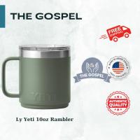 ราคา แก้วเยติ Rambler 10oz พร้อมฝาปิดแม่เหล็กและที่จับ | 295มล. - 10ออนซ์ (25631171076)