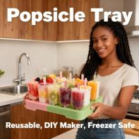 ราคา เครื่องทําน้ําแข็งแบบใช้ซ้ําได้ Mould ตู้แช่แข็ง DIY ถาดน้ําแข็งไอติม Acuan Aiskrim (50355293008)