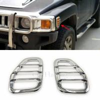 ราคา Chrome Silver Guard Trim Covers House Frame For Hummer H3 2005-2010 For Hummer H3T 2009-2010 side t (57105279692)