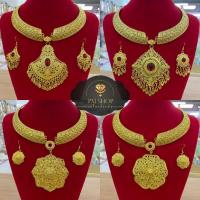 ราคา ชุดสร้อยคอ​โปงลาง​ สร้อยรำสีทอง (5049805967)