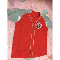 ราคา เสื้อเบสบอล สีเเดง(มือสอง) (1241804889)
