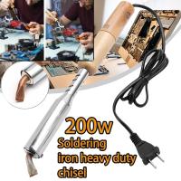 ราคา KCTS 200W 220Vเครื่องเชื่อมเหล็กด้วยปลายทองเหลืองหัวแร้ง หัวแร้งบัดกรี หัวแร้ง บัดกรี กำลังไฟ 200W ปากกาหัวแร้งบัดกรี (40262508046)