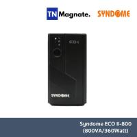 ราคา [เครื่องสำรองไฟ] Syndome ECO II-800 (800VA/360Watt) (22622359940)
