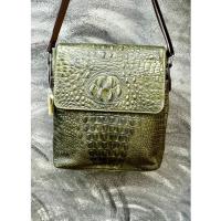 ราคา กระเป๋าสะพาย หนังแท้ อัดลายจระเข้ สำหรับผู้ชาย คุณภาพดี สวยทน messenger bag (22054447722)