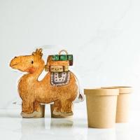 ราคา Camel Carrier ชุดชามคราฟท์ / กล่องอูฐไม่ซ้ําใครน่ารัก / Dampers Goodie Bag / Camel Tote Bag (28015067283)