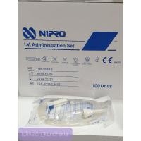 ราคา ชุดให้น้ำเกลือ Infusion set ยี่ห้อ NIPRO (1 ชุด) iv set (22853809229)
