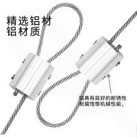 ราคา ลวดสลิงล็อกเกอร์ลวดสลิงแขวนรหัสยึดราวตากผ้าล็อคหัวเข็มขัดแขวนภาพเชือกปรับหลุมคู่เชย ZTRR (45005303811)