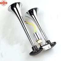 ราคา แตรด่วนไฟฟ้าปากเหล็ก 2ปากยาว แตรลม สำหรั รถรรทุก รถัส รถทัวร์ รถสิล้อ เรือ รถรรทุก ใช้ได้ทั้ง 12V-24V (42417905238)