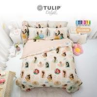 ราคา Tulip Delight ชุดผ้าปูที่นอน Disney Princess Digital Print DLD028 #เจ้าหญิง ดิสนีย์ ปริ้นเซส (28026173155)