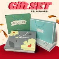 ราคา พร้อมส่ง เซ็ทผ้าขนหนู 3 ชิ้น กล่องแดง กล่องของขวัญผ้าขนหนู ผ้าเช็ดตัว เรียบหรู (28565461869)