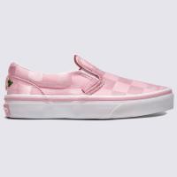 ราคา รองเท้าเด็กVANS SLIP ON SATIN ROSE PINK WHITE SNEAKERS สินค้ามีประกันแท้ (42651978387)