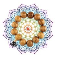 ราคา สร้อยข้อมือไม้ประคำเม็ดขนาดใหญ่ มาลา ลูกปัดทิเบต สร้อยสวดมนต์ภาวนา ลูกปัดไม้ ลูกปัดมงคล ประคำไม้ ประคำโยคะ (12508505637)
