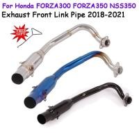 ราคา Slip On For Honda FORZA300 FORZA350 NSS350 FORZA 300 350 2018 - 2021 Motorcycle Exhaust Escape Fron (41878176900)
