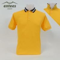 ราคา เสื้อโปโล Endurance สีเหลือง คอปกสีดำ ขลิบสีขาว (4342444733)