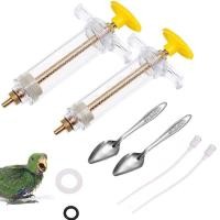 ราคา ที่ป้อนอาหารลูกนก แถมสายป้อน ช้อนป้อนลูกนก หยด สลิงป้อนอาหารนก ไซริ้งค์ป้อนนก เลิฟเบิร์ด นกแก้วฟอพัส (28522087877)