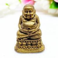 ราคา พระสังกัจจายน์ประทับฐานบัว หลวงพ่อกวย วัดบ้านแค บูชาเสริมเมตตาโชคลาภอำนาจบารมี เนื้อทองเหลือง ประมาณ3ซม. (15526245660)